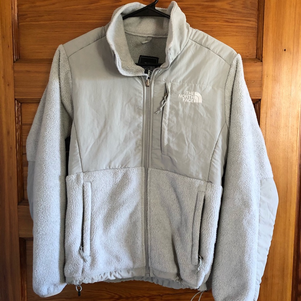 Grey NorthFace Fleece
